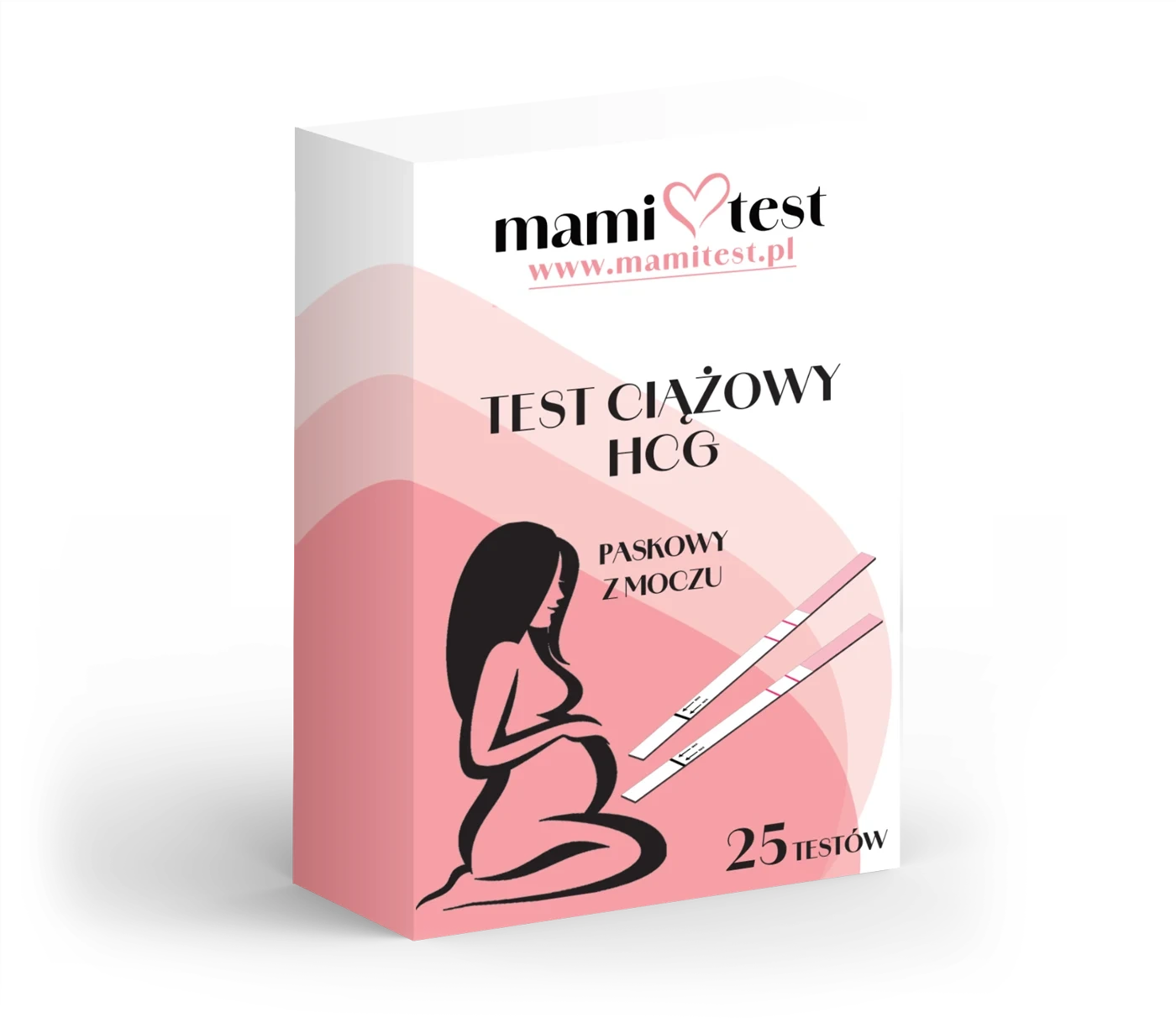 ImageaTest Ciążowy paskowy 25 szt