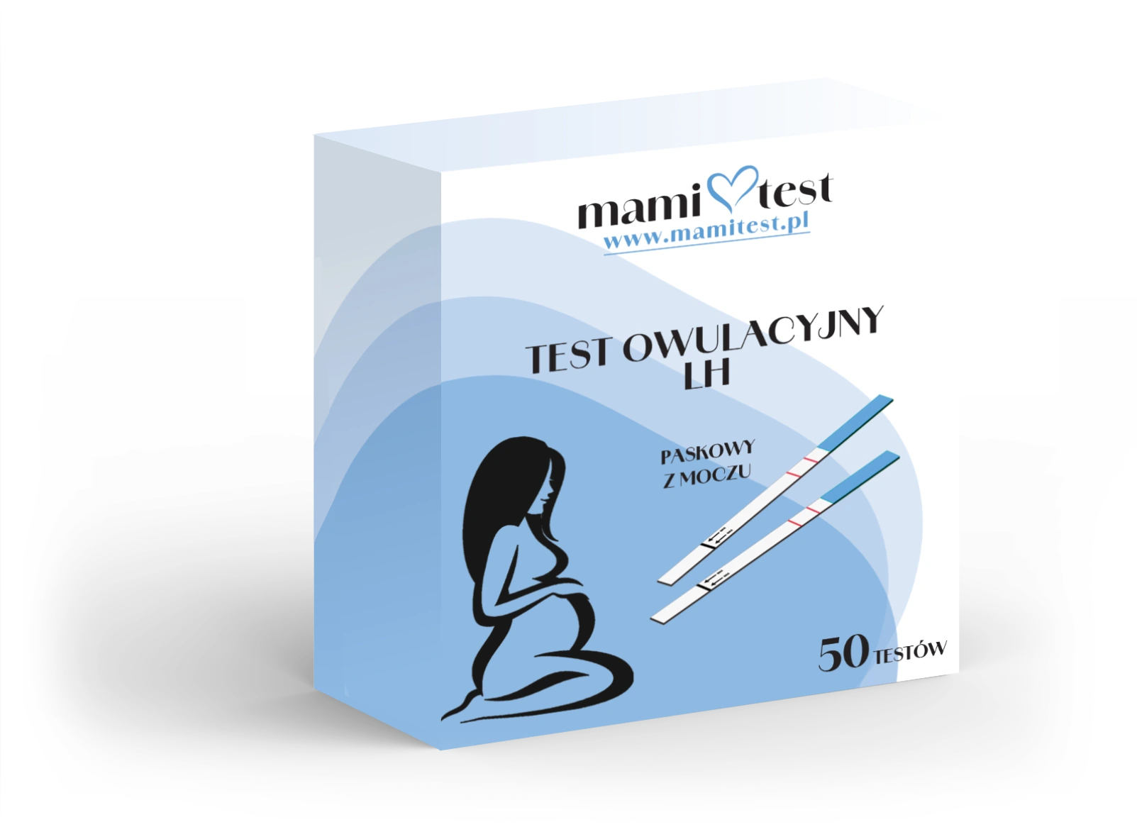 ImageaTest Ciążowy paskowy 25 szt